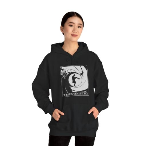 🕴️ Ministry of Silly Walks x James Bond Unisex Hoodie – Class Meets Comedy - Image 4