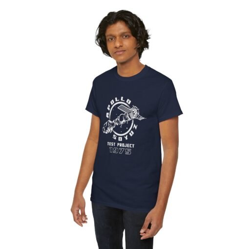 🚀🌍 Apollo–Soyuz Test Project 1975 Unisex T-Shirt – History in Harmony - Image 7