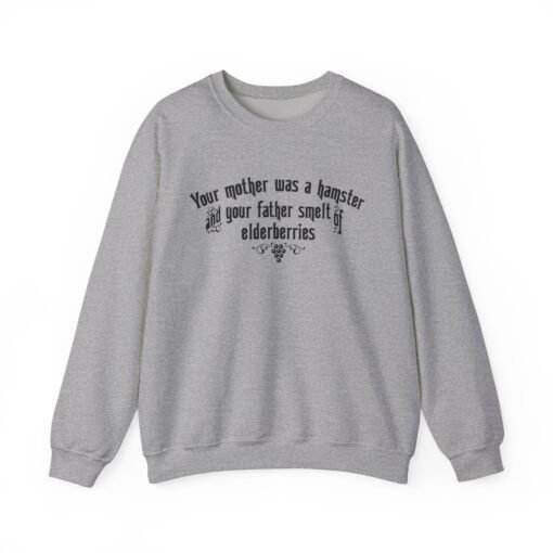😂 Your Mother Was a Hamster Unisex Sweatshirt – Medieval Insults Never Felt So Cozy - Image 7