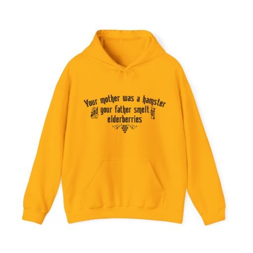 😂 Your Mother Was a Hamster Unisex Hoodie – Insulting Comfort, Monty Python Style - Image 8