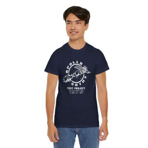 🚀🌍 Apollo–Soyuz Test Project 1975 Unisex T-Shirt – History in Harmony - Image 8
