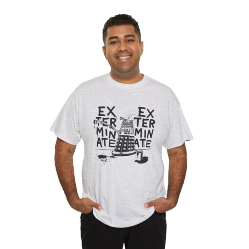 🤖🎨 Exterminate! Unisex T-Shirt – Art of Annihilation - Image 9