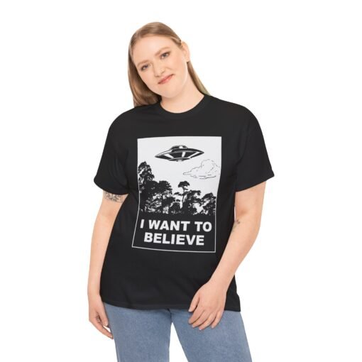 🛸🌌 I Want To Believe Unisex T-Shirt – Truth Is Out There - Image 3