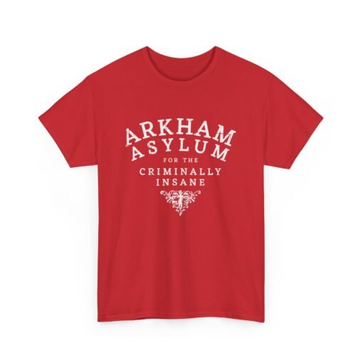 Arkham Asylum Superhero Villain Unisex Tee - Image 22