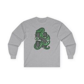 🐍 House of Snake Unisex Long Sleeve Tee – Style with a Strategic Bite