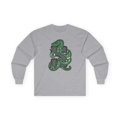 🐍 House of Snake Unisex Long Sleeve Tee – Style with a Strategic Bite