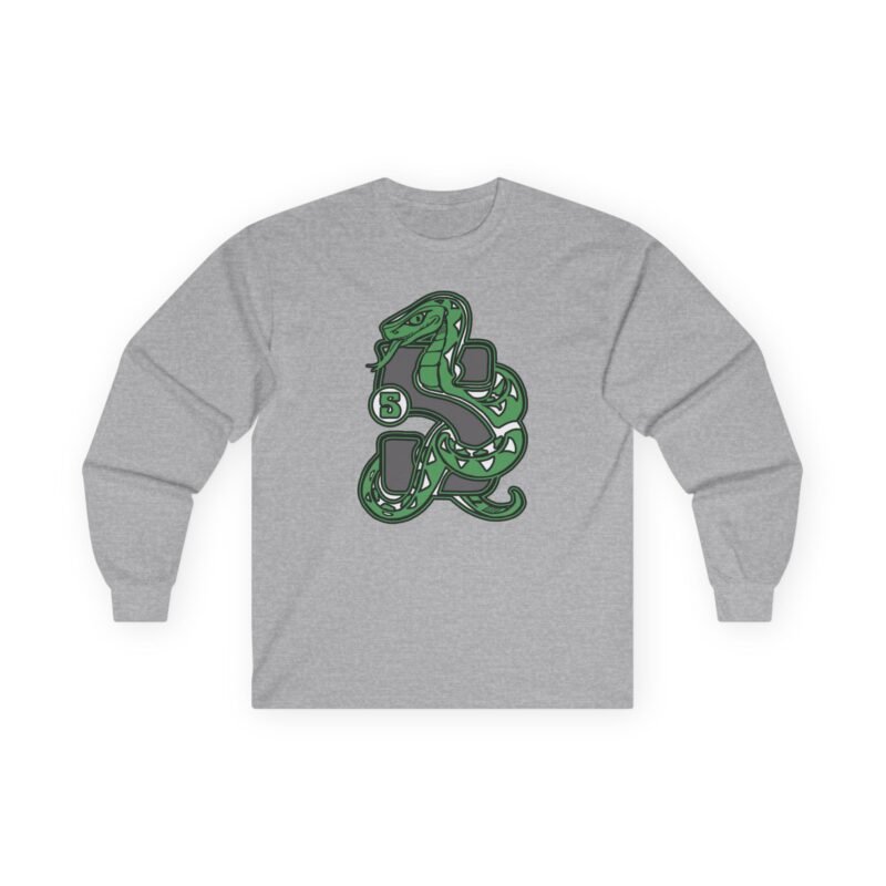 🐍 House of Snake Unisex Long Sleeve Tee – Style with a Strategic Bite