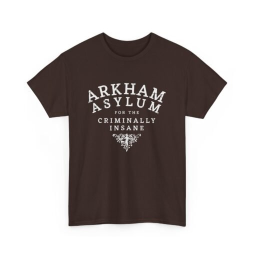 Arkham Asylum Superhero Villain Unisex Tee - Image 14