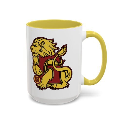 🦁 House of Lion Accent Color Mug – Sip with Courage - Image 22