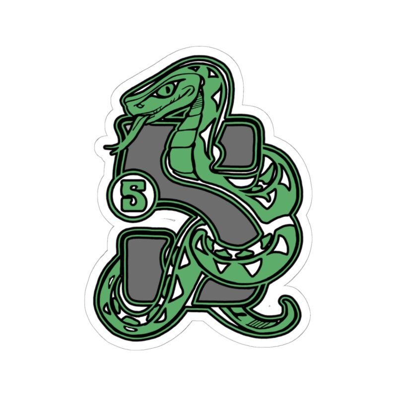 🐍 House of Snake Indoor Sticker – Stick with Style and Cunning