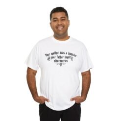 Alternative view of 😂 Your Mother Was a Hamster Unisex T-Shirt – Classic Insult, Legendary Comfort