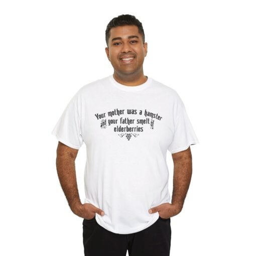 😂 Your Mother Was a Hamster Unisex T-Shirt – Classic Insult, Legendary Comfort - Image 2