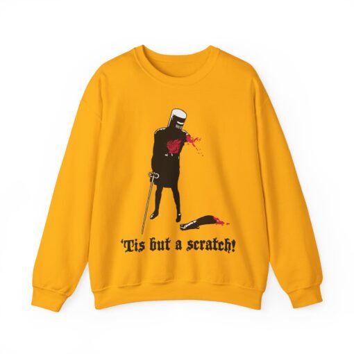 ⚔️ ‘Tis But a Scratch Unisex Sweatshirt – Brave the Chill Like a Limbless Legend - Image 13
