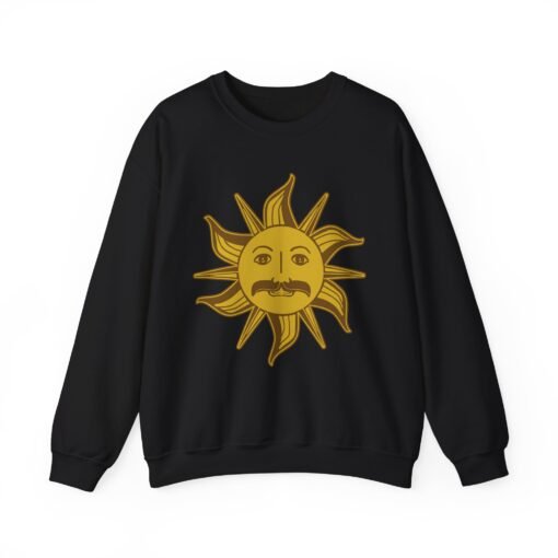 🌞 King Arthur’s Sun Emblem Unisex Sweatshirt – Absurd Majesty, Maximum Comfort - Image 6