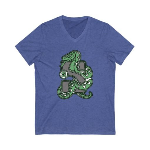 🐍 House of Snake Unisex V-Neck T-Shirt – Charm with an Edge - Image 6