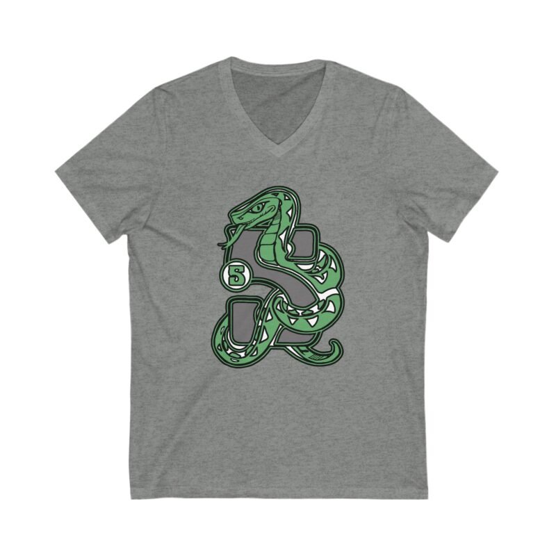 🐍 House of Snake Unisex V-Neck T-Shirt – Charm with an Edge