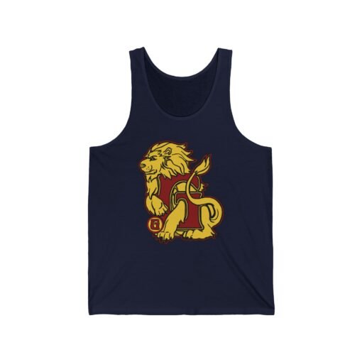 🦁 House of Lion Unisex Jersey Tank Top – Bold, Brave, and Sleeveless - Image 9