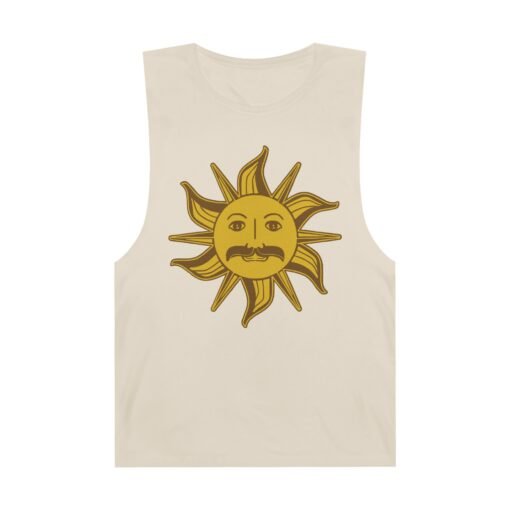 🌞 King Arthur’s Sun Emblem Unisex Barnard Tank – Quest in Comfort, Laugh in Style - Image 7