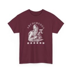 🔺🧠 Archimedes & Pi Unisex T-Shirt – Ancient Genius, Timeless Style