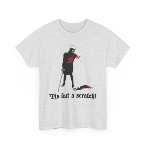 ⚔️ 'Tis But a Scratch Unisex Heavy Cotton T-Shirt – Bold, Brash & Barely Bleeding - Image 11