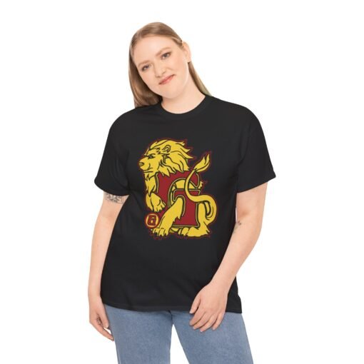 🦁 House of Lion Unisex Heavy Cotton T-Shirt – Courage Wears Well - Image 4