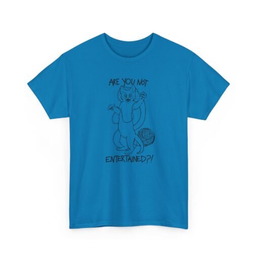 🐱🧶 Are You Not Entertained? Unisex T-Shirt – Feline Drama at Its Finest - Image 20