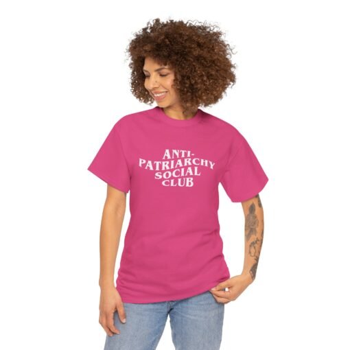 Anti-Patriarchy Social Club Unisex Tee - Image 2
