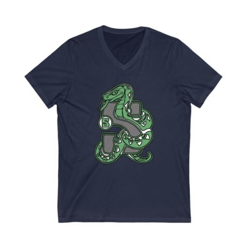 🐍 House of Snake Unisex V-Neck T-Shirt – Charm with an Edge - Image 8