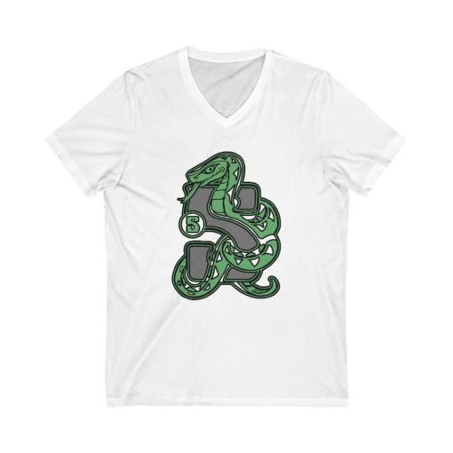 🐍 House of Snake Unisex V-Neck T-Shirt – Charm with an Edge - Image 3