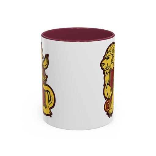 🦁 House of Lion Accent Color Mug – Sip with Courage - Image 4