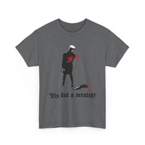 ⚔️ 'Tis But a Scratch Unisex Heavy Cotton T-Shirt – Bold, Brash & Barely Bleeding - Image 14
