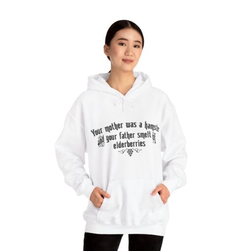 😂 Your Mother Was a Hamster Unisex Hoodie – Insulting Comfort, Monty Python Style - Image 3