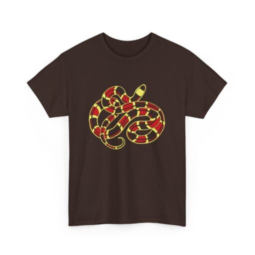 🐍🔥 Curled Coral Snake Unisex T-Shirt – Dangerously Stylish, Naturally Bold - Image 13