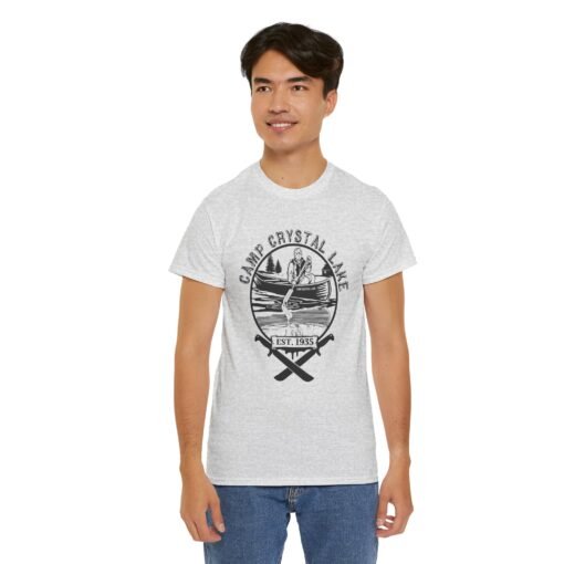 🔪🌲 Camp Crystal Lake Unisex T-Shirt – Welcome to the Original Slasher Camp - Image 8