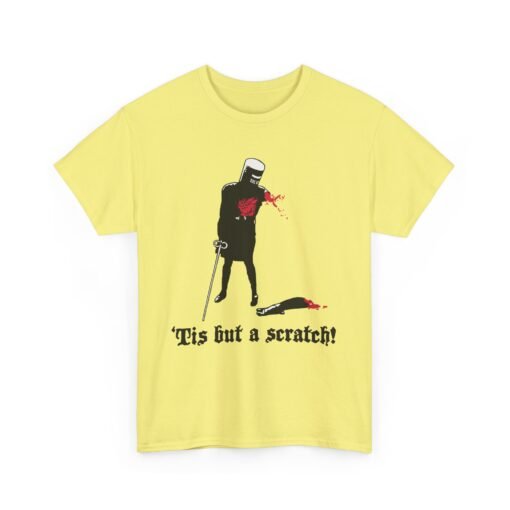 ⚔️ 'Tis But a Scratch Unisex Heavy Cotton T-Shirt – Bold, Brash & Barely Bleeding - Image 19