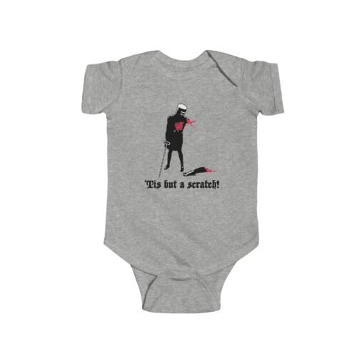 ⚔️ ‘Tis But a Scratch Baby Bodysuit – For the Toughest Tiny Knights - Image 4