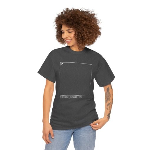 🖥️❌ Error Loading Image Unisex T-Shirt – Glitch with Style - Image 2