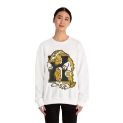 Alternative view of 🦡 House of Badger Unisex Sweatshirt – Cozy Strength with Heart
