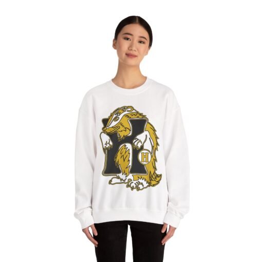 🦡 House of Badger Unisex Sweatshirt – Cozy Strength with Heart - Image 2
