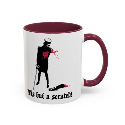 ⚔️ 'Tis But a Scratch Mug – Start Your Day Like a Fearless Fool - Image 6