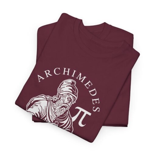 🔺🧠 Archimedes & Pi Unisex T-Shirt – Ancient Genius, Timeless Style - Image 3