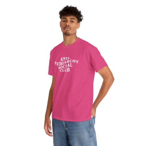 Anti-Patriarchy Social Club Unisex Tee - Image 5