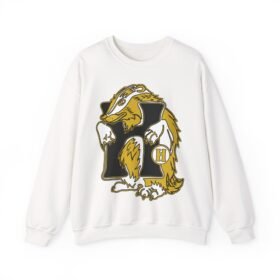 🦡 House of Badger Unisex Sweatshirt – Cozy Strength with Heart