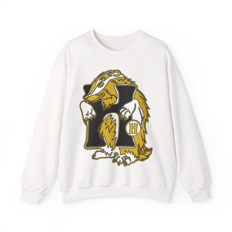 🦡 House of Badger Unisex Sweatshirt – Cozy Strength with Heart