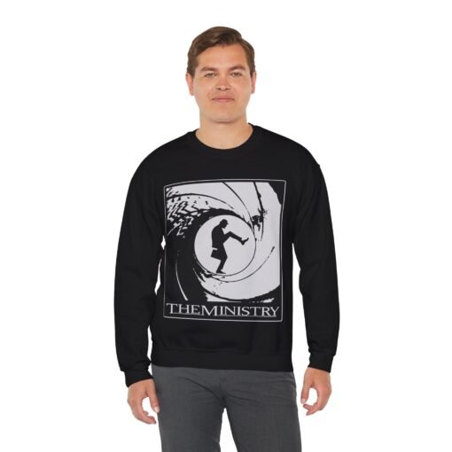 🕴️🍸 Ministry of Silly Walks x James Bond Unisex Sweatshirt – License to Stroll, Silly Style - Image 4