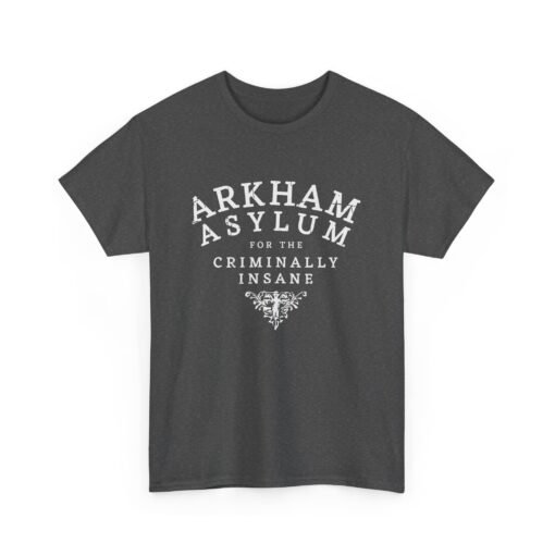 Arkham Asylum Superhero Villain Unisex Tee - Image 18