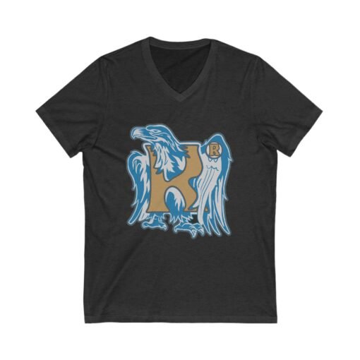 🦅 House of Eagle Unisex V-Neck T-Shirt – Wisdom Takes Flight - Image 7