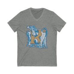 🦅 House of Eagle Unisex V-Neck T-Shirt – Wisdom Takes Flight