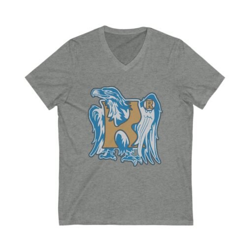 🦅 House of Eagle Unisex V-Neck T-Shirt – Wisdom Takes Flight
