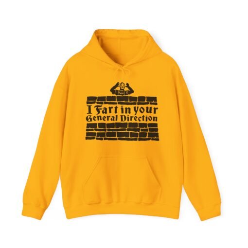 💨 I Fart in Your General Direction Unisex Hoodie – Rude, Ridiculous, and Ready for Battle - Image 8